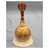 Fenton Glass Bell Presidential Theme. 6.5in tall