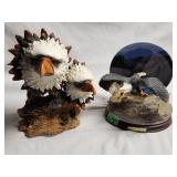 Two Eagle Statues