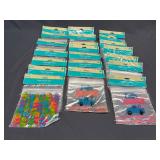 21 - Easter zipper treat bags 15 per pkg