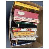 Assorted cook books, includes Great Baking