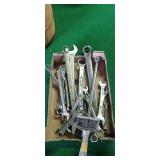Assorted wrenches and torque wrench