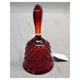 Fenton Glass Hobnail Bell. 5.75in tall