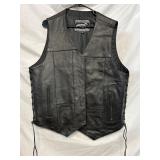 Event Leather vest, size XXL