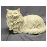 Ceramic Cat 16in long x 9in tall