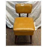 Vintage Padded Sewing Chair