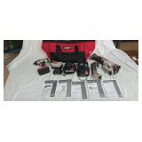 Porter Cable 20v cordless tool set, impact driver