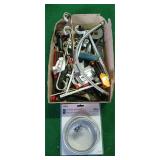 Assorted tools and hardware