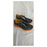 Pair of Adidas zig tech mens running shoes size 10