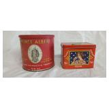 Prince albert  Tobacco tin, coca cola recipe tin