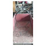 Metal plant stand 39' tall