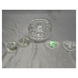 (4) Pcs Glass Lot