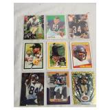 (63) Football Card Lot