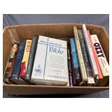 Book assortment includes New American Bible