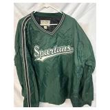 Steve & Barry's Spartans lined windbreaker jacket