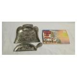 1934 Worlds Fair collectibles,crumb pan & scraper