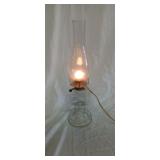 Electrified oil lamp conversion 18' tall works