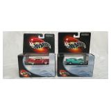 Two limited edition HotWheels diecast cars NIB