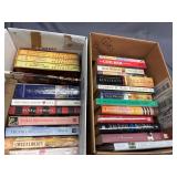 2 - Boxes of assorted books, includes