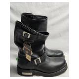 NEW Harley Steel Toe Boots 10.5 Mens Wide Width