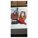 4 Women's purses, Longaberger, Vera Bradley,