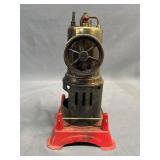 German toy steam engine burner