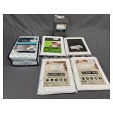 4- Two pack pillow protectors, jersey pillowcases