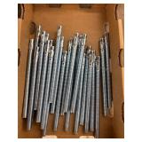 25 - Wedge anchor fasteners 10ï¿½ x 1/2ï¿½
