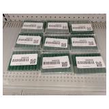 9 packs of 10 Die Springs: Alloy Steel/Bronze,