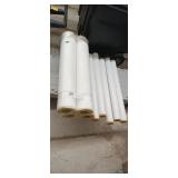 Two bundles of pipe insulation 9 pieces total