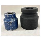 2 - Impact drive sockets 1/2ï¿½ x 1-1/2ï¿½