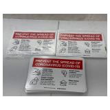 38- Prevent the spread of Covid-19 Signs