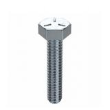 Hex Head Cap Screw Steel, Zinc Plated