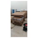 Skid of assorted cardboard boxes