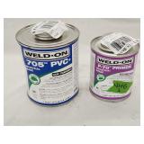 NEW Weld On (1) 705 PVC+ (1)P70 Primer