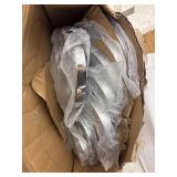 8 - Titan Fitness cast iron weight plates