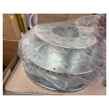 2 - Power Stop Drilled and Slotted Brake Rotor