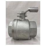 Keckley CF8M stainless steel ball valve