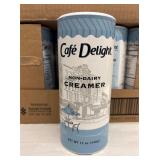 2 Cases  24 -12 Oz Cafe delight non-dairy creamers