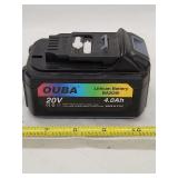 Ouba 20V 4.0AH Battery Model#BA2040