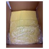 Chem Splash1 yellow standard coveralls