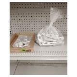 Bag of clamp backs for 1.5' conduit and