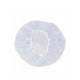 Condor white bouffant caps