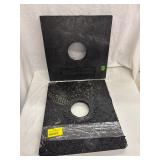 2 - Cortina delineator bases 16ï¿½, 15.5ï¿½ x 17.25ï¿½