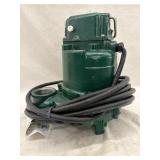 Zoeller Co. 3 H.P. Sump Pump Model: E371-A