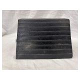 Heavy-duty molded wheel chock