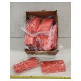 NEW Large Quantity of Red Twist Ties 6'