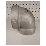 2' to 2.5' adapter 90ï¿½ elbow, cast