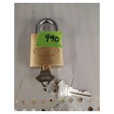 Abus 83/45 series 2 padlock with keys