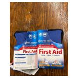 2- First Aid Kits 80 piece in Cases FAO-422