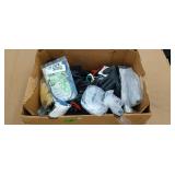 Box of assorted gloves
